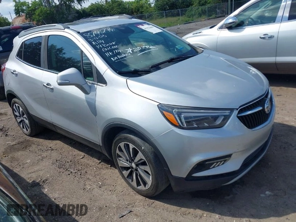 2019 Buick Encore Essence with VIN KL4CJCSM2KB874296, listed as a IAAI auction lot 41916400 with 255,787 mi miles. Bid and sale history available at carsss.com. Image 1.