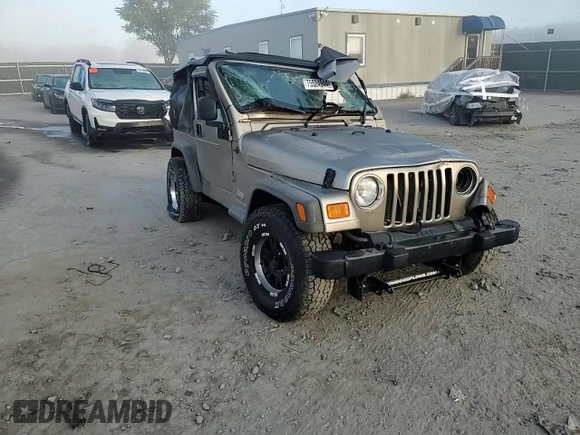 2005 Jeep Wrangler SE with VIN 1J4FA29105P344743, listed as a Copart auction lot 75524944 with 108,824 mi miles and Salvage Title. Bid and sale history available at carsss.com. Image 11.