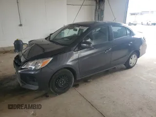 2024 Mitsubishi Mirage ES z VIN ML32FUFJ4RHF09141, wystawiony jako Copart lot #56955095 z przebiegiem 24 150 mil mil oraz Czysty tytuł • Clean title. Historia ofert i sprzedaży dostępna na DreamBid. Obrazek 1.
