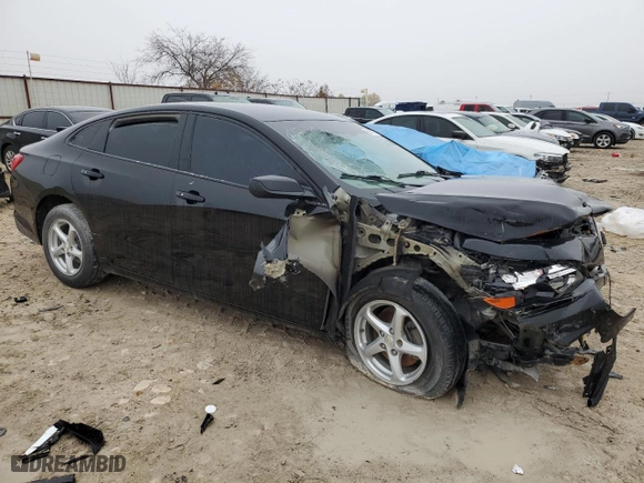 2016 Chevrolet Malibu LS with VIN 1G1ZB5ST6GF348133, listed as a Copart auction lot 85035134 with 0 mi miles and Clean Title. Bid and sale history available at carsss.com. Image 4.