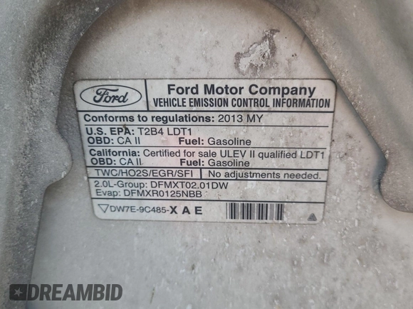 2013 Ford Transit Connect XLT с VIN NM0LS6BN7DT173972, выставлен на аукционе IAAI как лот 42670525 с пробегом 264 389 миль миль и . История ставок и продаж доступна на DreamBid. Изображение 29.