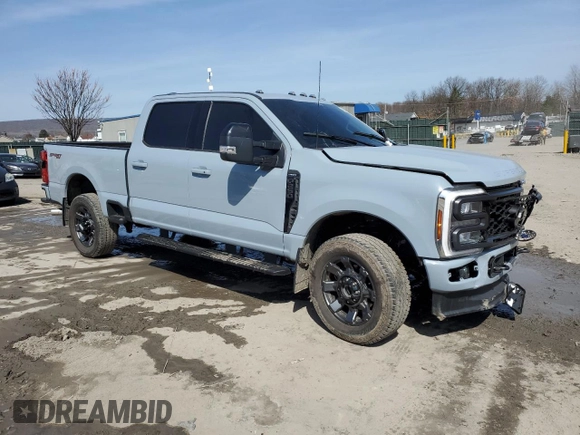 2024 Ford Super Duty F-250 SRW XL with VIN 1FT7W2BN8RED51112, listed as a Copart auction lot 48880945 with 5,200 mi miles and Salvage Title. Bid and sale history available at carsss.com. Image 4.