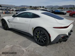 2019 Aston Martin Vantage with VIN SCFSMGAW2KGN01086, listed as a Copart auction lot 46717915 with 20,763 mi miles and Salvage Title. Bid and sale history available at carsss.com. Image 2.