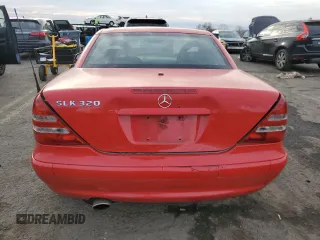 2003 Mercedes-Benz SLK 320 z VIN WDBKK65F93F271366, wystawiony jako Copart lot #81280154 z przebiegiem 186 333 mil mil oraz Szkoda całkowita • Salvage title. Historia ofert i sprzedaży dostępna na DreamBid. Obrazek 6.