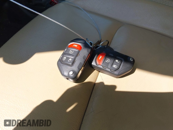 2018 Jeep Wrangler Unlimited Sahara with VIN 1C4HJXEG6JW112976, listed as a IAAI auction lot 42559123 with 76,066 mi miles and . Bid and sale history available at DreamBid. Image 11.