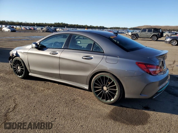 2017 Mercedes-Benz CLA 250 with VIN WDDSJ4GB1HN434615, listed as a Copart auction lot 43185044 with 139,654 mi miles and . Bid and sale history available at DreamBid. Image 2.