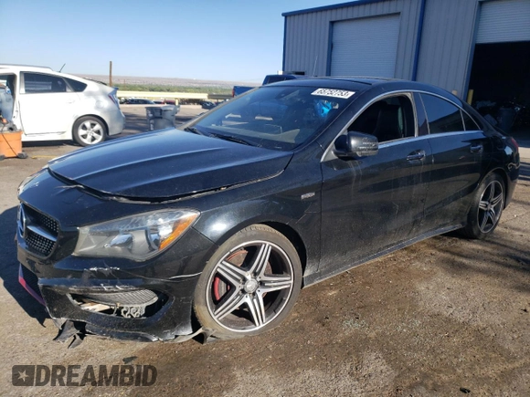 2015 Mercedes-Benz CLA 250 with VIN WDDSJ4EB8FN175637, listed as a Copart auction lot 65752753 with 119,075 mi miles and . Bid and sale history available at DreamBid. Image 1.
