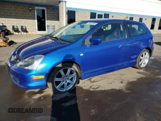 2005 Honda Civic Si with VIN SHHEP33565U501752, listed as a Copart auction lot 50812995 with 152,411 mi miles and Salvage Title. Bid and sale history available at DreamBid. Image 1.