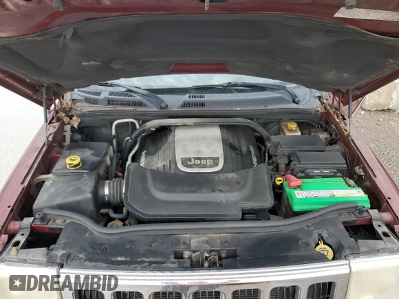 2008 Jeep Commander Limited с VIN 1J8HG58208C111040, выставлен на аукционе Copart как лот 62288045 с пробегом 160 462 миль миль и Чистый • Clean title. История ставок и продаж доступна на DreamBid. Изображение 12.