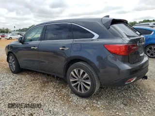 2015 Acura MDX Technology z VIN 5FRYD3H6XFB008603, wystawiony jako Copart lot #55854225 z przebiegiem Nie podano mil oraz Szkoda całkowita • Salvage title. Historia ofert i sprzedaży dostępna na DreamBid. Obrazek 2.