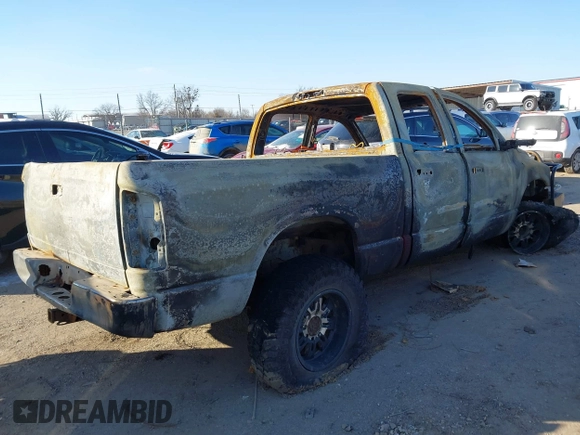 2004 Dodge 2500 SLT with VIN 3D7KU28C44G265616, listed as a IAAI auction lot 41544599 with Not Provided miles. Bid and sale history available at carsss.com. Image 4.