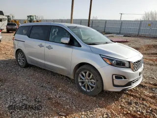 2021 Kia Sedona LX with VIN KNDMB5C1XM6672437, listed as a Copart auction lot 49136685 with 99,787 mi miles and Salvage Title. Bid and sale history available at carsss.com. Image 4.
