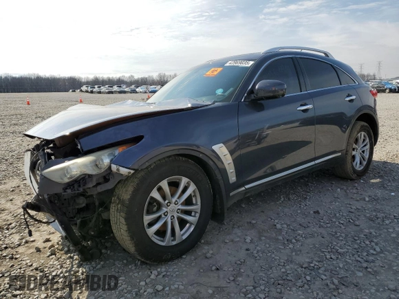 2010 Infiniti FX z VIN JN8AS1MW5AM854595, wystawiony jako Copart lot #43969035 z przebiegiem Nie podano mil oraz Szkoda całkowita • Salvage title. Historia ofert i sprzedaży dostępna na DreamBid. Obrazek 1.