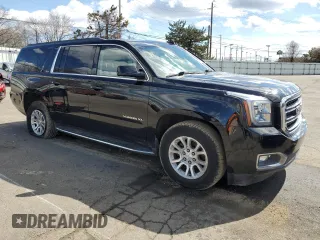 2017 GMC Yukon XL SLT with VIN 1GKS2GKC0HR402261, listed as a Copart auction lot 53301325 with 120,354 mi miles and Salvage Title. Bid and sale history available at carsss.com. Image 4.