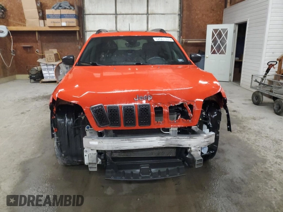 2021 Jeep Cherokee 80th Anniversary with VIN 1C4PJMMN4MD142410, listed as a Copart auction lot 62061165 with 81,453 mi miles and Salvage title. Bid and sale history available at DreamBid. Image 5.