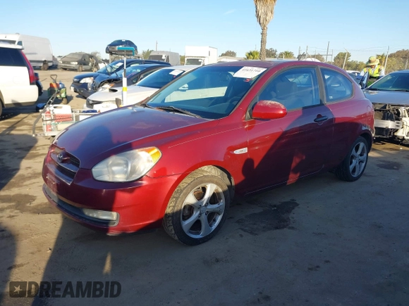 2007 Hyundai Accent SE with VIN KMHCN36C67U023704, listed as a IAAI auction lot 41631710 with 171,793 mi miles. Bid and sale history available at carsss.com. Image 17.