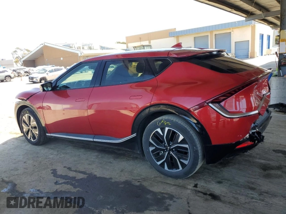 2024 Kia EV6 Wind with VIN KNDC3DLCXR5618895, listed as a Copart auction lot 52322005 with 19,049 mi miles and Salvage Title. Bid and sale history available at carsss.com. Image 2.