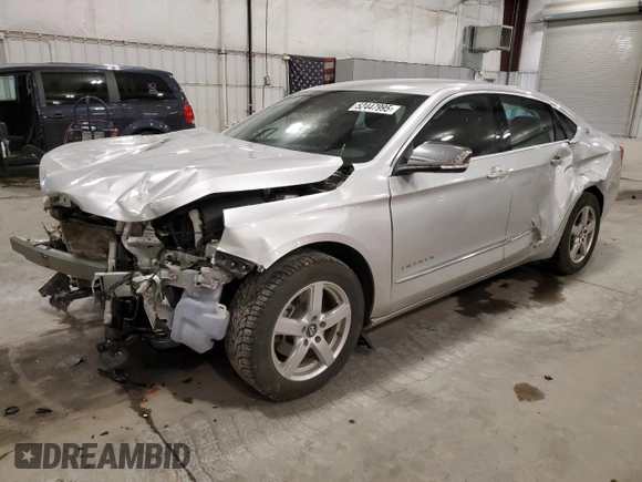 2015 Chevrolet Impala LTZ with VIN 1G1165S38FU137737, listed as a Copart auction lot 52447995 with 104,999 mi miles and Salvage Title. Bid and sale history available at DreamBid. Image 1.