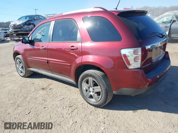 2009 Chevrolet Equinox LT w/2LT with VIN 2CNDL53F696214903, listed as a IAAI auction lot 41711824 with 172,492 mi miles. Bid and sale history available at carsss.com. Image 3.