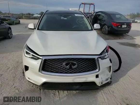 2019 Infiniti QX50 LUXE with VIN 3PCAJ5M14KF121345, listed as a Copart auction lot 73101062 with 58,848 mi miles. Bid and sale history available at carsss.com. Image 12.