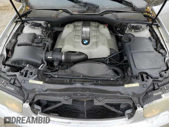 2003 BMW 7 Series 745i with VIN WBAGL63483DP64521, listed as a Copart auction lot 54973345 with 88,995 mi miles and Clean title. Bid and sale history available at DreamBid. Image 11.