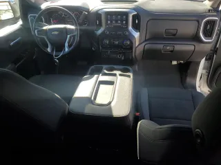 2021 Chevrolet Silverado 1500 LT with VIN 3GCUYDET1MG276340, listed as a Copart auction lot 87380464 with 74,499 mi miles and Salvage Title. Bid and sale history available at carsss.com. Image 8.