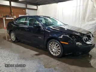2008 Mercury Milan with VIN 3MEHM07Z48R656532, listed as a Copart auction lot 52419735 with 129,613 mi miles and Salvage title. Bid and sale history available at DreamBid. Image 4.