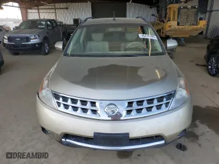 2007 Nissan Murano SL with VIN JN8AZ08T17W510555, listed as a Copart auction lot 46478495 with 144,265 mi miles and Salvage Title. Bid and sale history available at carsss.com. Image 5.