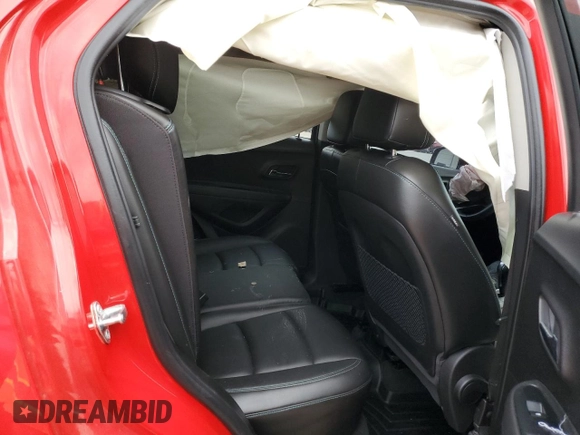 2015 Chevrolet Trax LTZ with VIN 3GNCJTSB6FL233488, listed as a Copart auction lot 83997814 with 84,620 mi miles and Salvage Title. Bid and sale history available at carsss.com. Image 10.