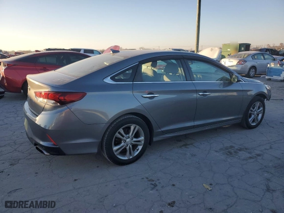 2018 Hyundai Sonata SEL with VIN 5NPE34AF6JH687092, listed as a Copart auction lot 83943494 with 65,319 mi miles and Salvage Title. Bid and sale history available at carsss.com. Image 3.
