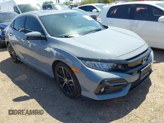 2021 Honda Civic Sport Touring z VIN SHHFK7H9XMU201085, wystawiony jako IAAI lot #42252768 z przebiegiem 55 401 mil mil oraz . Historia ofert i sprzedaży dostępna na DreamBid. Obrazek 1.
