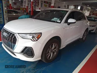 2023 Audi Q3 S line Premium with VIN WA1DECF34P1100929, listed as a IAAI auction lot 42789881 with 52,586 mi miles and . Bid and sale history available at DreamBid. Image 23.
