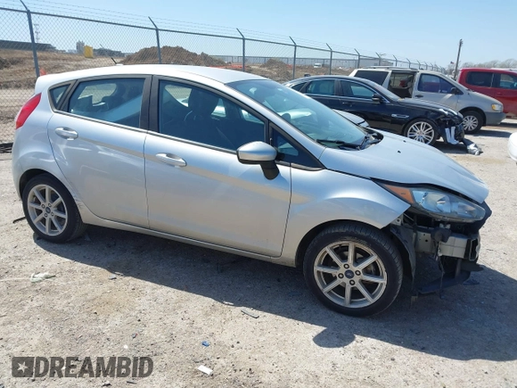 2019 Ford Fiesta SE with VIN 3FADP4EJ0KM148614, listed as a IAAI auction lot 41860070 with 68,361 mi miles and . Bid and sale history available at DreamBid. Image 1.