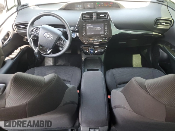 2021 Toyota Prius L Eco with VIN JTDKAMFU1M3151330, listed as a Copart auction lot 58827615 with 111,067 mi miles and Salvage title. Bid and sale history available at DreamBid. Image 2.