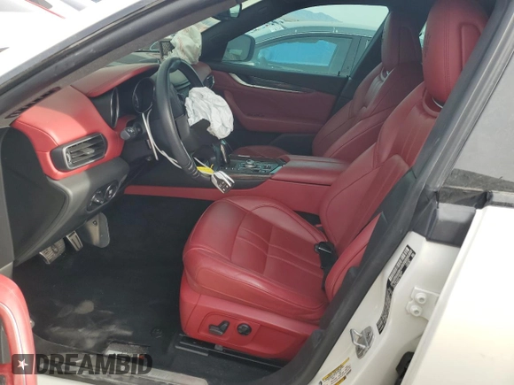 2019 Maserati Levante GranSport with VIN ZN661XUS1KX323509, listed as a Copart auction lot 80133154 with 35,059 mi miles and Salvage Title. Bid and sale history available at carsss.com. Image 7.