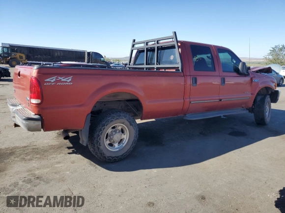 2000 Ford F-350 XL with VIN 1FTSW31FXYEB58081, listed as a Copart auction lot 72017584 with 220,066 mi miles and Salvage Title. Bid and sale history available at DreamBid. Image 3.