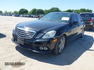 2010 Mercedes-Benz E 550 Luxury with VIN WDDHF7CBXAA197283, listed as a IAAI auction lot 41981257 with 120,313 mi miles and . Bid and sale history available at DreamBid. Image 2.