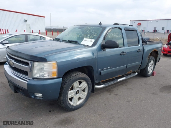 2007 Chevrolet Silverado 1500 LT w/2LT with VIN 2GCEK13M071669436, listed as a IAAI auction lot 41873226 with NaN miles. Bid and sale history available at carsss.com. Image 17.