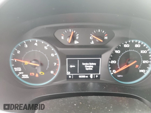2022 Chevrolet Malibu LT with VIN 1G1ZD5ST1NF184913, listed as a Copart auction lot 44739975 with 66,308 mi miles and Salvage Title. Bid and sale history available at DreamBid. Image 9.
