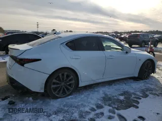 2024 Lexus IS 350 F Sport with VIN JTHGZ1E29R5034487, listed as a Copart auction lot 87899355 with 12,895 mi miles and Salvage title. Bid and sale history available at DreamBid. Image 3.