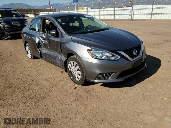 2017 Nissan Sentra SV with VIN 3N1AB7AP4HL723998, listed as a Copart auction lot 56484115 with 39,353 mi miles and Salvage title. Bid and sale history available at DreamBid. Image 14.