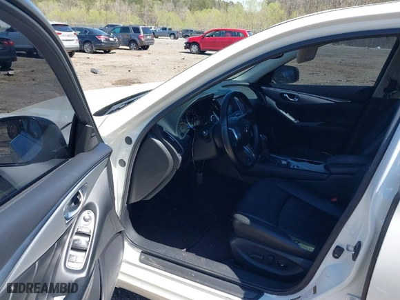 2020 Infiniti Q50 EDITION 30 with VIN JN1EV7AP9LM203755, listed as a IAAI auction lot 41805750 with 85,243 mi miles. Bid and sale history available at carsss.com. Image 5.