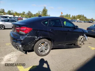2019 BMW X6 xDrive35i with VIN 5UXKU2C54K0Z65249, listed as a Copart auction lot 72795923 with 46,054 mi miles. Bid and sale history available at carsss.com. Image 3.
