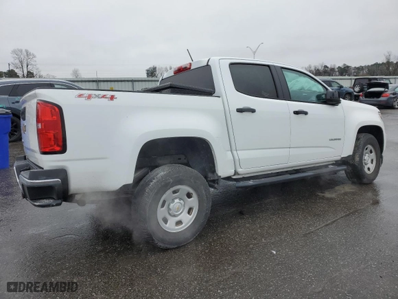 2019 Chevrolet Colorado 4WD Work Truck with VIN 1GCGTBEN2K1319595, listed as a Copart auction lot 45085525 with 30,486 mi miles and Salvage Title. Bid and sale history available at carsss.com. Image 3.