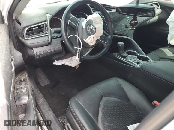 2019 Toyota Camry XSE with VIN 4T1B61HK4KU766467, listed as a Copart auction lot 57965424 with 55,525 mi miles and Salvage Title. Bid and sale history available at carsss.com. Image 8.