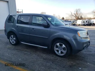 2012 Honda Pilot EX-L with VIN 5FNYF4H7XCB008137, listed as a Copart auction lot 41837155 with 202,659 mi miles and Salvage Title. Bid and sale history available at DreamBid. Image 4.