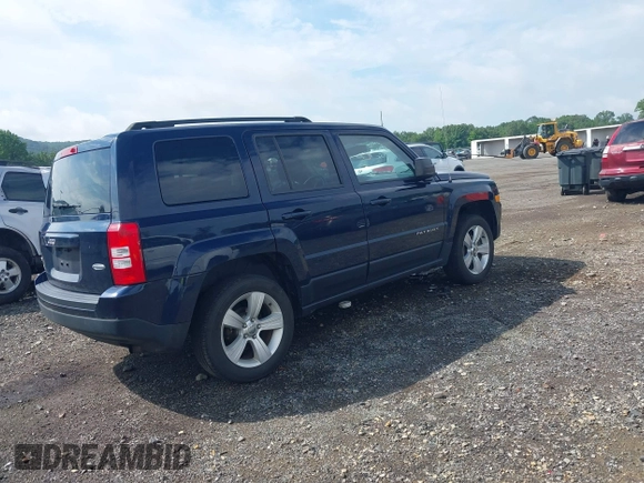 2014 Jeep Patriot Latitude with VIN 1C4NJRFB9ED687821, listed as a IAAI auction lot 42640433 with 161,502 mi miles and . Bid and sale history available at DreamBid. Image 4.