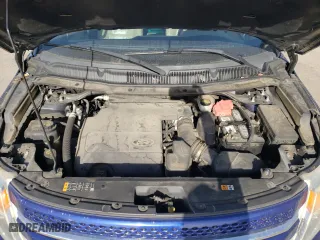 2014 Ford Explorer Limited with VIN 1FM5K7F8XEGA46130, listed as a Copart auction lot 46649385 with 186,505 mi miles and Salvage Title. Bid and sale history available at carsss.com. Image 12.