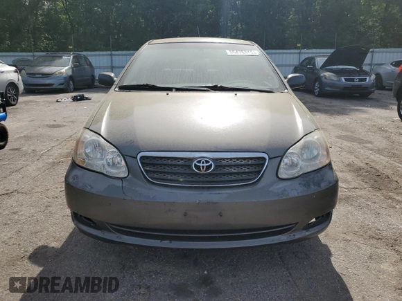 2008 Toyota Corolla CE with VIN 2T1BR32E98C893103, listed as a Copart auction lot 56476345 with 78,250 mi miles and Clean Title. Bid and sale history available at DreamBid. Image 5.