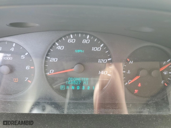 2009 Chevrolet Impala LS with VIN 2G1WB57K491232118, listed as a Copart auction lot 52806385 with 168,527 mi miles and Salvage Title. Bid and sale history available at carsss.com. Image 9.